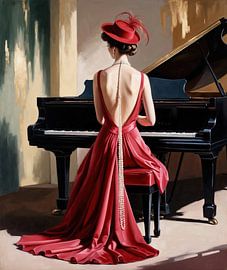 Melodious Elegance by Wall Art Creations by Peter