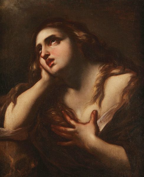Felice Ottini, Penitant Magdalene - 1697 by Atelier Liesjes