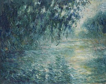 Matin sur la Seine, Claude Monet