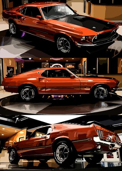 Ford mustang by Kosan Can