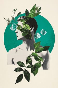 Natuur en mens van Poster Art Shop
