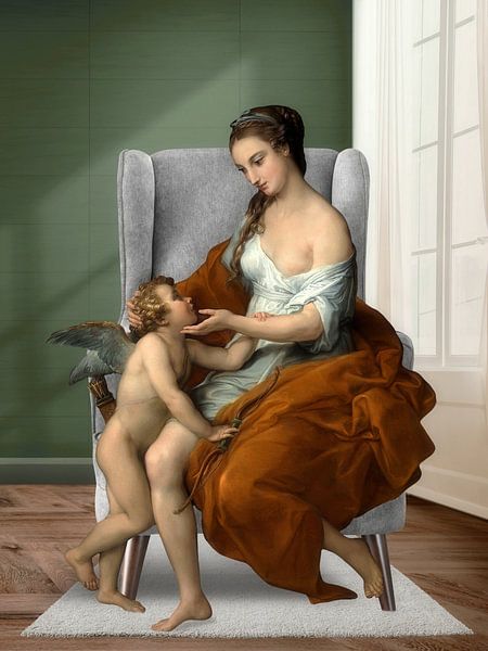 Venere che accarezza Cupido von Marja van den Hurk