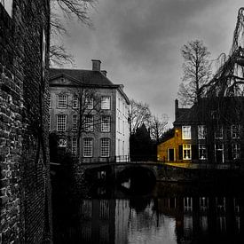 Der Kanal und seine Gebäude von Jeroen Berendse