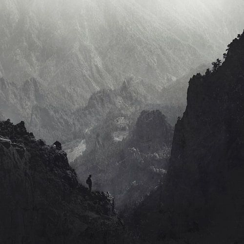 From another time - Mountain hiker La Palma - Canary Islands