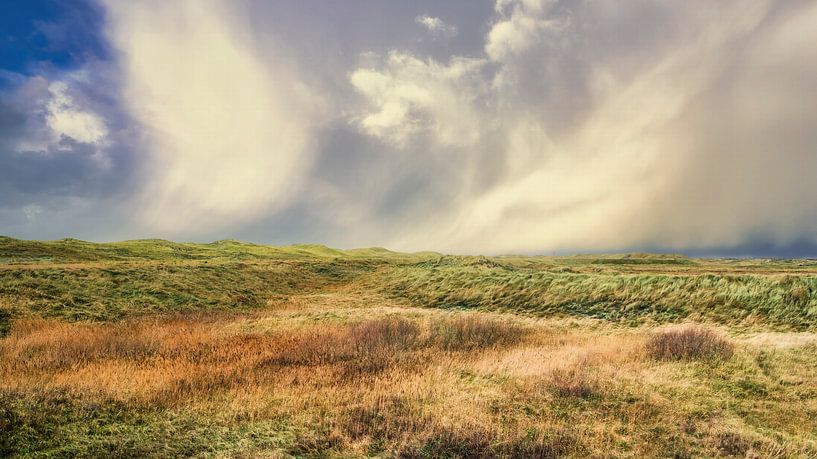 Botgat the dune in the North Dunes by eric van der eijk