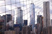 Manhattan avec le  Brooklyn Bridge New York