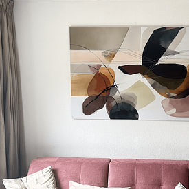 Photo de nos clients: Résumé par Your unique art, sur alu-Dibond