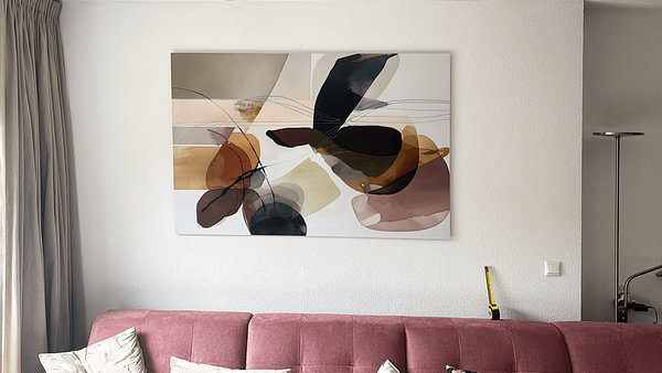 Customer photo: Abstract by Your unique art