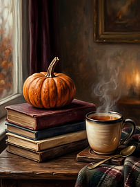 Herbstliche Favoriten: Bücher und Kaffee von haroulita