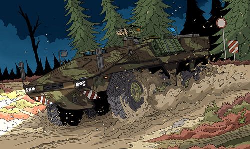 Boxer armoured vehicle