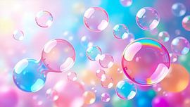 Farbenspiel der Seifenblasen von Jean Pierre