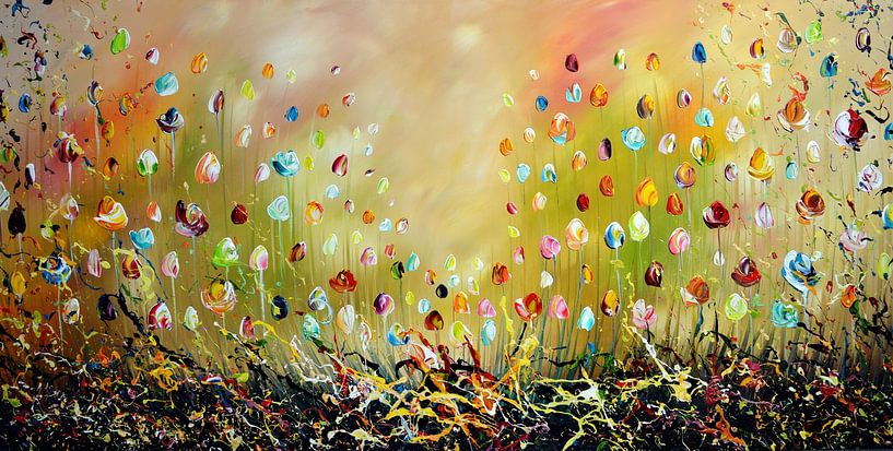 Flowers by Gena Theheartofart