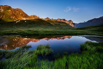 Alpen glow von Hans van den Beukel