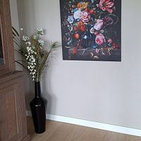 Kundenfoto: Stillleben mit Blumen in einer Vase von Jan Davidsz, als artframe