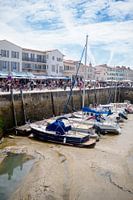 zicht op de haven van Saint-Martin-de-Ré
