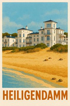 L'ensemble blanc de Heiligendamm