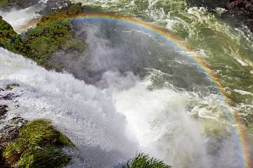 Die Iguazu Wasserfälle zwischen Argentinien und Brasilien