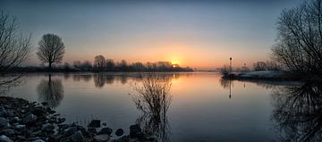 Lever du soleil Dieren IJssel Gelderland sur Mart Stevens