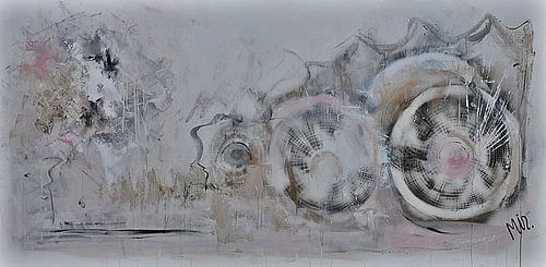 Abstract painting softness