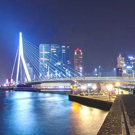 Skyline der Erasmusbrücke von Glenn Nieuwenhuis