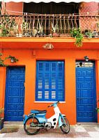 Kleurrijk huis in Zakynthos