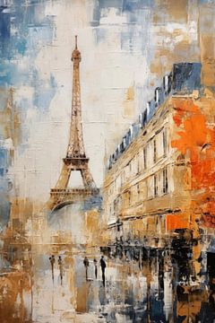 Abstract Paris by ARTemberaubend