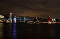 Rotterdam bij nacht von Annelies Cranendonk Miniaturansicht