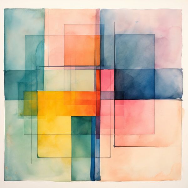 Abstract Schilderij 338959 van Abstract Schilderij