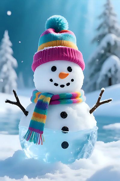 Sneeuwvlokjesdans van Jean Pierre