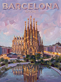 Sagrada Familia – Morgenrot