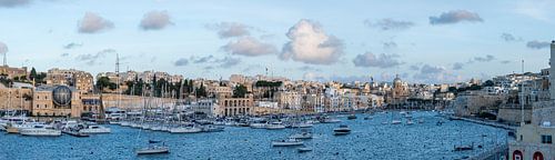 Panorama van de Grand Harbour