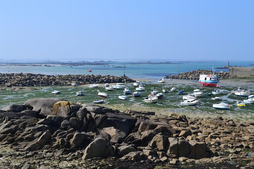 Bretagne, schepen in de haven van Bernard van Zwol