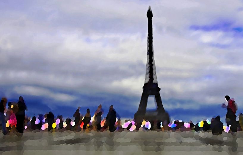 Paris Mon Amour, Trocadero by Fons Bitter