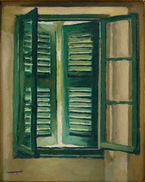 Groene luiken, Albert Marquet, 1944-46 van Atelier Liesjes
