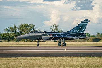 Rafale Solo Display Team 2022 weer geland na display.