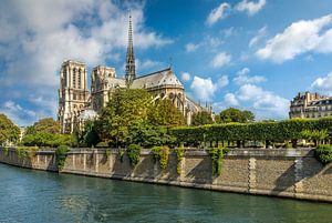 Cathédrale Notre Dame sur la Seine, Paris sur Christian Müringer