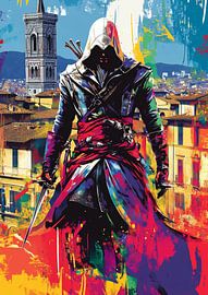 Pop-Art-Assassine: Die Farben von Stealth und Style