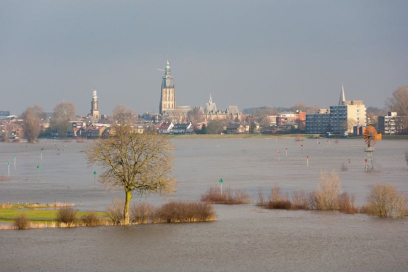 Zone inondable de Zutphen par Jim van Iterson