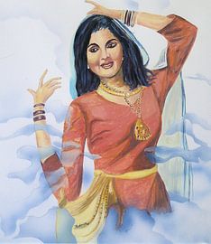 Tanzender Traum - Ode an Madhumati von fdgArtworks