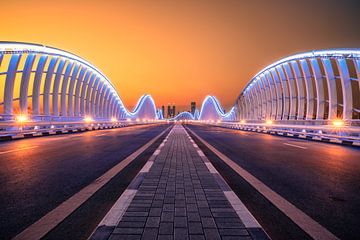 Meydan Bridge Dubai von Achim Thomae Photography