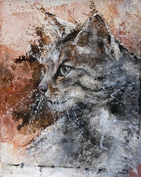Katze von Peter van Loenhout