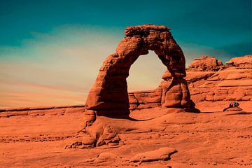 Arches Nationalpark, Utah USA. Delicate Arch von Gert Hilbink