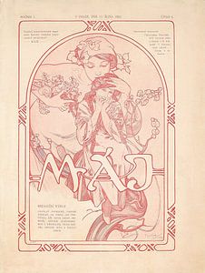 Máje (1902) de Alphonse Mucha