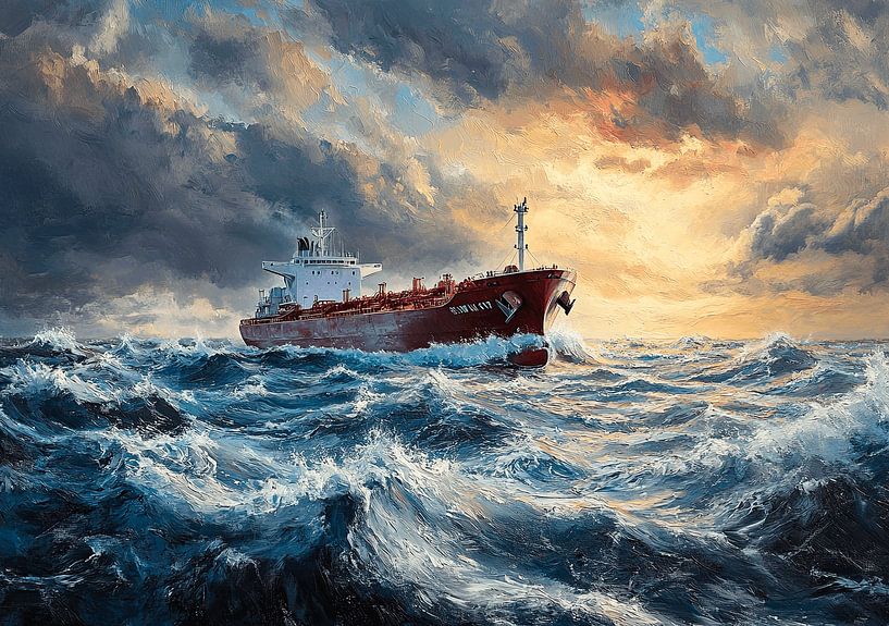 Seetankschiff 14 von Harry Herman
