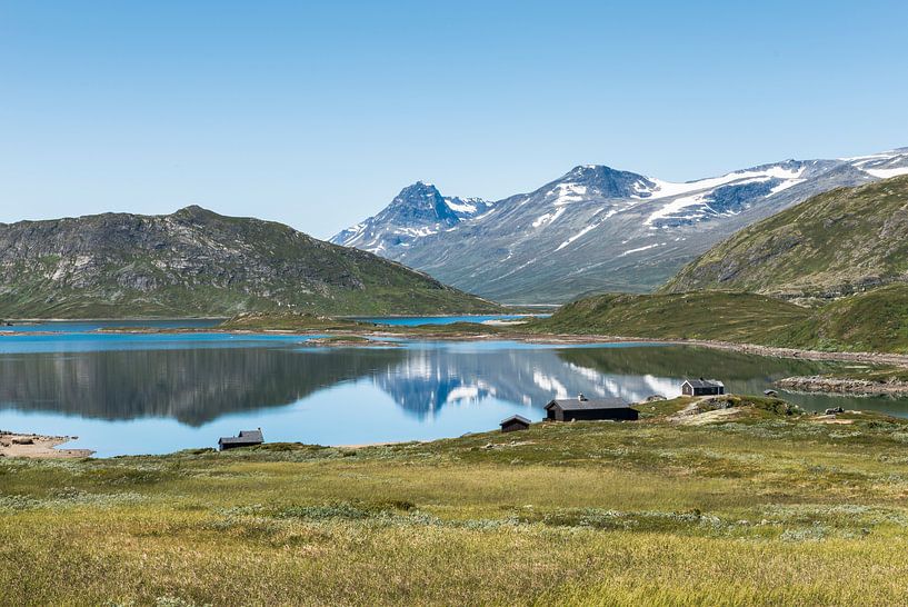 wanderoute in nationaal park noorwegen van ChrisWillemsen