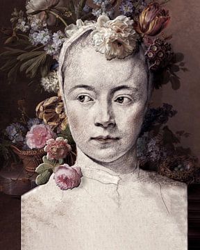 Fille de fleur du XVIIe siècle sur Affect Fotografie