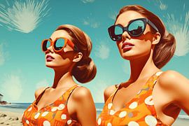 Schwestern im Sommer