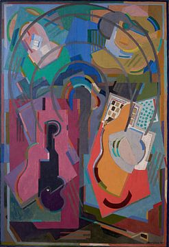 Albert Gleizes - Compositie of objectschilderen (1921) van Peter Balan