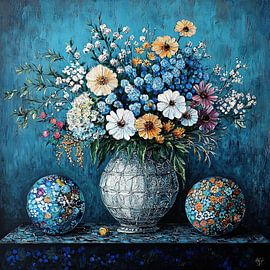 Blumen malen von ARTEO Gemälde