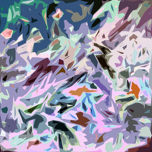 Abstract composition 727 by Angel Estevez